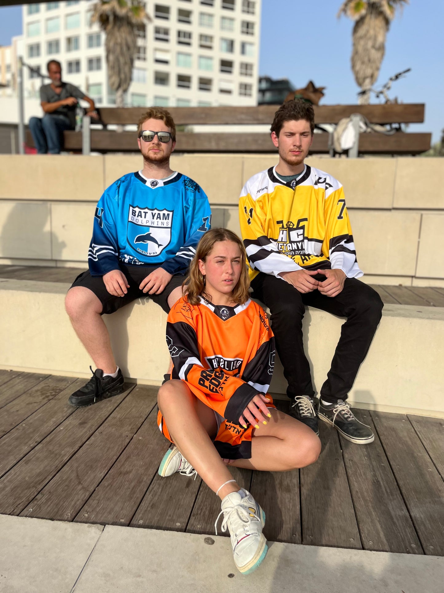 Herzliya Pioneers – Official IEHL Game Jersey