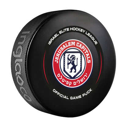 Jerusalem Capitals Official Game Puck