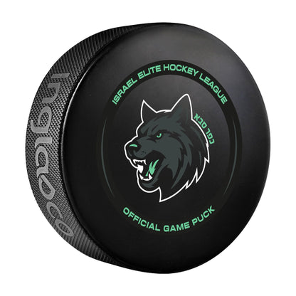 Kfar Saba Wolves Official Game Puck